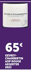 Gevrey-Chambertin AOP Rouge 2023 - Aegerter à 65,00 € dans le catalogue U Express