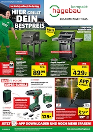 hagebau kompakt Prospekt für Pforzheim mit 8 Seiten hagebau kompakt Prospekt für Pforzheim: "HIER GRILLT DEIN BESTPREIS", 8 Seiten, 06.06.2026 - 20.06.2026