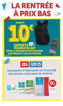 Catalogue Super U à Bernolsheim cette semaine, valable du 07/07/2026 au 09/08/2026 Prospectus Super U à Bernolsheim, "Super U", 20 pages de promos valables du 07/07/2026 au 09/08/2026
