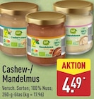 ALDI Nord Giersleben - Cashewmus Angebot im Prospekt Cashewmus bei ALDI Nord im Giersleben Prospekt für 4,49 €