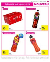 Promos Coca-Cola dans le catalogue "LES NOUVEAUTÉS, VOTRE SÉLECTION À NE PAS MANQUER !" de Carrefour Market Coca-Cola en promo dans le catalogue Carrefour Market à la page 7