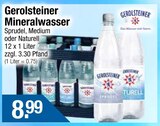 Mineralwasser im Getränke City Prospekt Mineralwasser von Gerolsteiner im aktuellen Getränke City Prospekt für 8,99 €