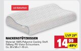 Aktuelle Kissen Angebote bei E center in Mainz Aktuelles NACKENSTÜTZKISSEN Angebot bei E center in Mainz ab 14,99 €