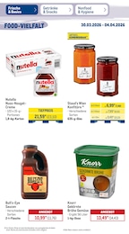 Nutella Angebot im aktuellen METRO Prospekt auf Seite 20