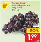 Aktuelle Weintrauben Angebote bei Netto Marken-Discount in Dresden Aktuelles Trauben dunkel Angebot bei Netto Marken-Discount in Dresden ab 1,99 €