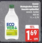 ökologisches Hand-Geschirrspülmittel bei EDEKA im Pritzwalk Prospekt für 1,69 €