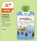 Quetschies von Pumpkin Organics im aktuellen Müller Prospekt