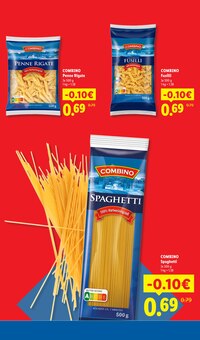 Nudeln im Lidl Prospekt "Der Preisführer macht Deutschland dauerhaft günstiger!" mit 42 Seiten (Bochum)