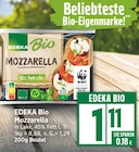 Mozzarella von EDEKA Bio für 1,11 € bei EDEKA im Angebot Mozzarella von EDEKA Bio im aktuellen EDEKA Prospekt