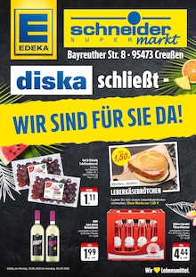 EDEKA Prospekt Aktuelle Angebote mit  Seiten in Gesees und Umgebung