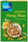 Aktuelles Knusper Honig-Nuss Hafer-Müsli Angebot bei Kaufland in Bielefeld ab 2,00 €