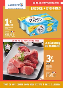 Prospectus E.Leclerc en cours, "TOUT CE QUI COMPTE POUR VOUS EXISTE À PRIX E.LECLERC", page 1 sur 48