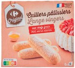 Biscuits Cuillers aux Oeufs Frais - CARREFOUR ORIGINAL dans le catalogue Supermarchés Match
