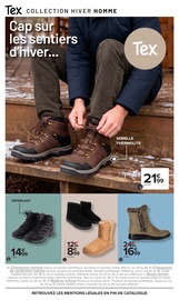 Promos Chaussures dans le catalogue "Tex" de Carrefour Chaussures en promo dans le catalogue Carrefour à la page 9