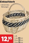 Einkaufskorb im Angebot bei Thomas Philipps in Recklinghausen Einkaufskorb Angebote bei Thomas Philipps Recklinghausen für 12,95 €
