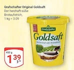 Original Goldsaft im Angebot bei GLOBUS in Frankenthal Original Goldsaft Angebote von Grafschafter bei GLOBUS Frankenthal für 1,39 €