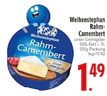 Rahm-Camembert im EDEKA Prospekt Rahm-Camembert von Weihenstephan im aktuellen EDEKA Prospekt für 1,49 €