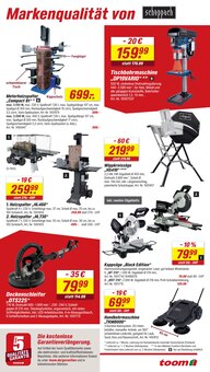 Bohrmaschine im toom Baumarkt Prospekt "Respekt, wer's selber macht." mit 20 Seiten (Oldenburg)