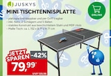 Mini Tischtennisplatte Angebote von Juskys bei Marktkauf Leinfelden-Echterdingen für 79,99 €