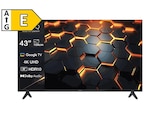 PTV 43GU-5025T Google UHD TV (Flat, 43 Zoll / 108 cm, 4K, SMART TV) im Angebot bei MediaMarkt Saturn in Recklinghausen PTV 43GU-5025T Google UHD TV (Flat, 43 Zoll / 108 cm, 4K, SMART TV) Angebote von PEAQ bei MediaMarkt Saturn Recklinghausen für 259,00 €