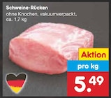 Aktuelles Schweine-Rücken Angebot bei Netto Marken-Discount in Saarbrücken ab 5,49 €