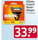 Fusion5 Rasierklingen Angebote von Gillette bei Rossmann Neunkirchen für 33,99 €