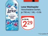 Aktuelle Lenor Angebote bei GLOBUS in Duisburg Aktuelles Weichspüler Angebot bei GLOBUS in Duisburg ab 2,29 €