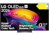 Aktuelle Fernseher Angebote bei MediaMarkt Saturn in Paderborn Aktuelles OLED77C67LA OLED evo TV C6 (Flat, 77 Zoll / 195 cm, 4K, SMART TV) Angebot bei MediaMarkt Saturn in Paderborn ab 2.379,00 €