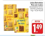 Butterkekse Minis im Angebot bei EDEKA in Amberg Butterkekse Minis Angebote von Leibniz bei EDEKA Amberg für 1,49 €