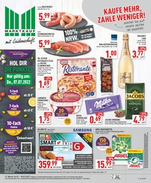 Marktkauf Prospekt für Bielefeld mit 32 Seiten Marktkauf Prospekt für Bielefeld: "Aktuelle Angebote", 32 Seiten, 04.07.2022 - 09.07.2022