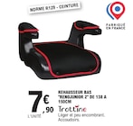 Rehausseur bas RenoJunior 2 de 138 à 150 cm - TROTTINE en promo chez E.Leclerc Carpentras à 7,90 €