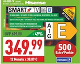 4K-UHD-TV 5866NT bei Marktkauf im Ibbenbüren Prospekt für 349,99 €
