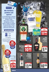 Aktueller EDEKA Prospekt mit Jägermeister, "Aktuelle Angebote", Seite 22