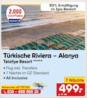 Türkische Riviera – Alanya bei Netto Marken-Discount im Vöhringen Prospekt für 499,00 €