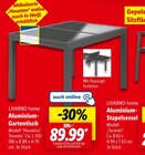 Aluminium-Gartentisch im Angebot bei Lidl in Hanau Aluminium-Gartentisch Angebote von LIVARNO home bei Lidl Hanau für 89,99 €