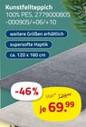 Kunstfellteppich im Angebot bei ROLLER in Berlin Kunstfellteppich Angebote bei ROLLER Berlin für 69,99 €