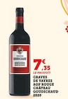 Promo Graves de Vayres AOP rouge 2020 à 7,35 € dans le catalogue Super U à Messanges