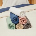 Linge de lit "Microfibre" - TEX BASIC en promo chez Carrefour Malakoff à 3,99 €