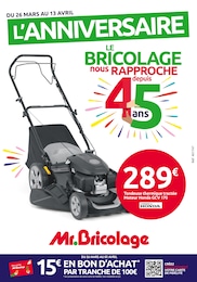 Catalogue Bricolage Mr. Bricolage en cours à Gignac-la-Nerthe et alentours, L'ANNIVERSAIRE, 21 pages, 26/03/2025 - 13/04/2025