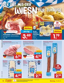 Weißwurst im Netto Marken-Discount Prospekt "Aktuelle Angebote" mit 60 Seiten (Hamm)