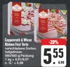 Kleines Fest Torte Angebote von Coppenrath & Wiese bei EDEKA Ansbach für 5,55 €