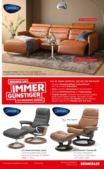 Sofa im Segmüller Prospekt "Highlight Angebote" mit 30 Seiten (Heidelberg)