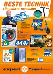 Fernseher im expert Prospekt in Traunstein Aktueller expert Prospekt mit Fernseher, "Top Angebote", Seite 1