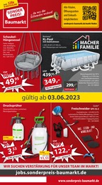 Baumärkte Prospekt von Sonderpreis Baumarkt Sonderpreis Baumarkt Prospekt: Aktuelle Angebote, 24 Seiten, 03.06.2023 - 09.06.2023