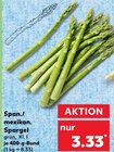 Spargel Angebote von Span./ mexikan. bei Kaufland Kerpen für 3,33 €