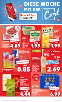 Red Bull im Kaufland Prospekt "Hier bin ich richtig" mit 60 Seiten (Ulm)