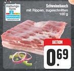 Schweinebauch Angebote von Haltungsform bei EDEKA Plauen für 0,69 €