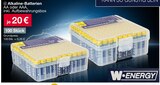 Alkaline-Batterien Angebote von W-ENERGY bei Woolworth Wismar für 20,00 €