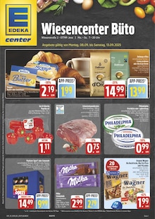 E center Prospekt Wir lieben Lebensmittel! mit 28 Seiten