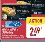 Wildlachsfilet in Blätterteig von Gourmet im aktuellen ALDI Nord Prospekt